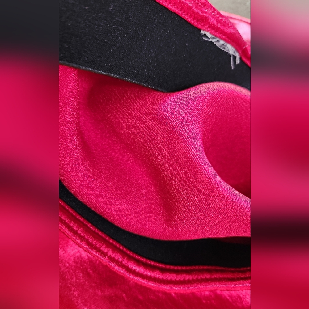 Red Midi Slip Skirt for Cocktail Events - Picture 5 of 6